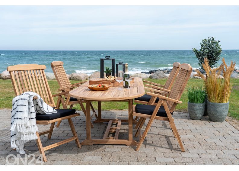 Удлиняющийся садовый стол Nerja 180/240x90 cm увеличить