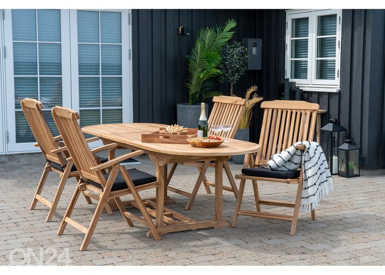 Удлиняющийся садовый стол Nerja 180/240x90 cm увеличить