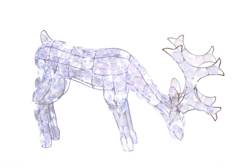 Уличная рождественская декорация Reindeer 34cm увеличить