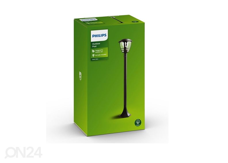 Уличный светильник Philips Creek E27 черный увеличить