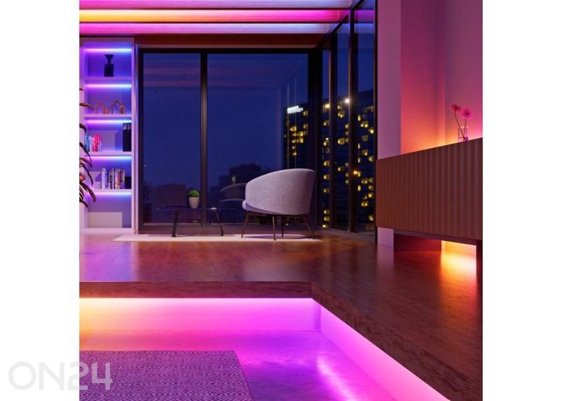 Умная адресуемая многоцветная светодиодная лента Nanoleaf Essentials Matter HD, 5 м (300 светодиодов) увеличить