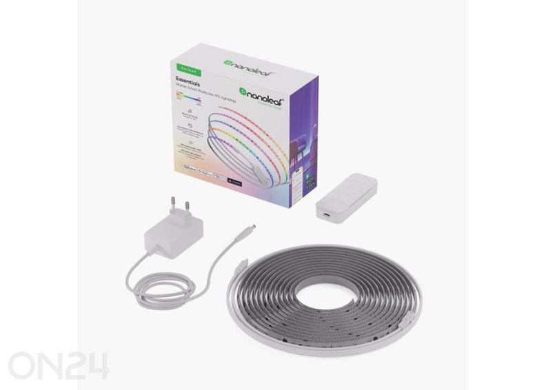 Умная адресуемая многоцветная светодиодная лента Nanoleaf Essentials Matter HD, 5 м (300 светодиодов) увеличить