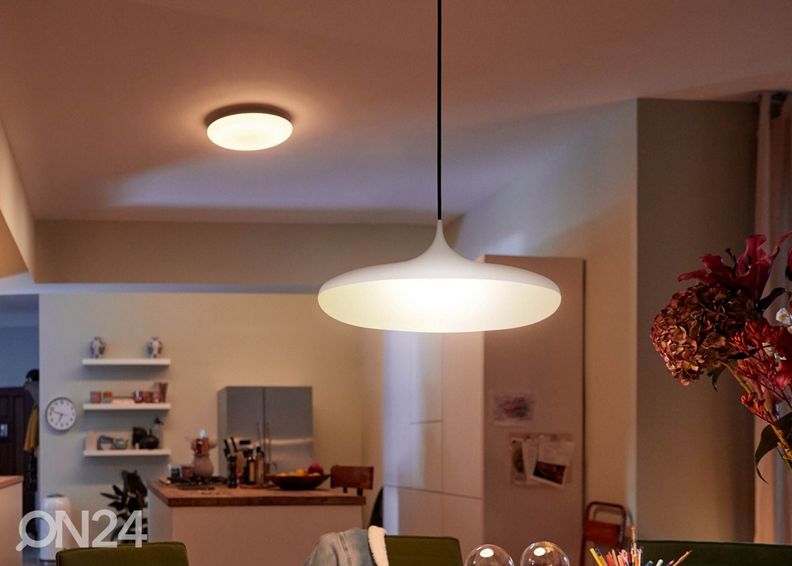 Умный подвесной светильник белого цвета Hue White ambiance Cher 1x39 Вт увеличить