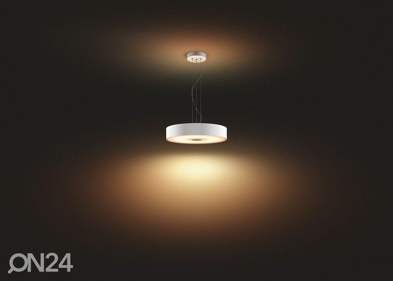 Умный подвесной светильник Hue White ambiance Fair белого цвета с пультом дистанционного управления 1x33,5 Вт увеличить