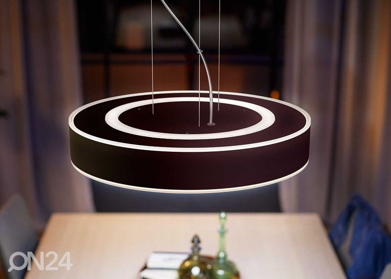 Умный потолочный светильник чёрный с пультом Hue White ambiance Enrave увеличить