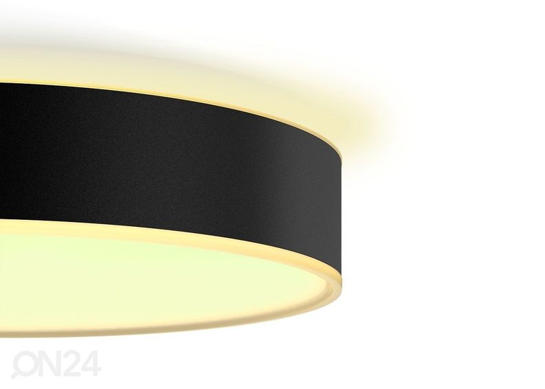 Умный потолочный светильник Hue White ambiance Enrave S чёрный с пультом Ø 26,1 cm увеличить