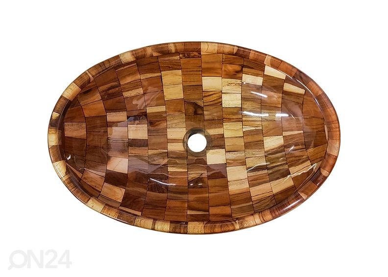 Умывальник из дерева увеличить