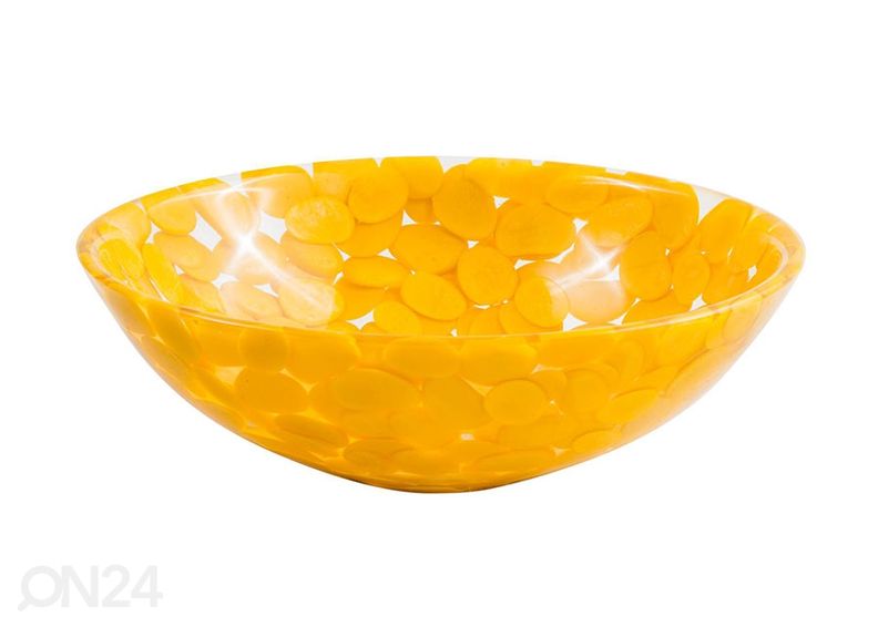 Умывальник с камушками увеличить