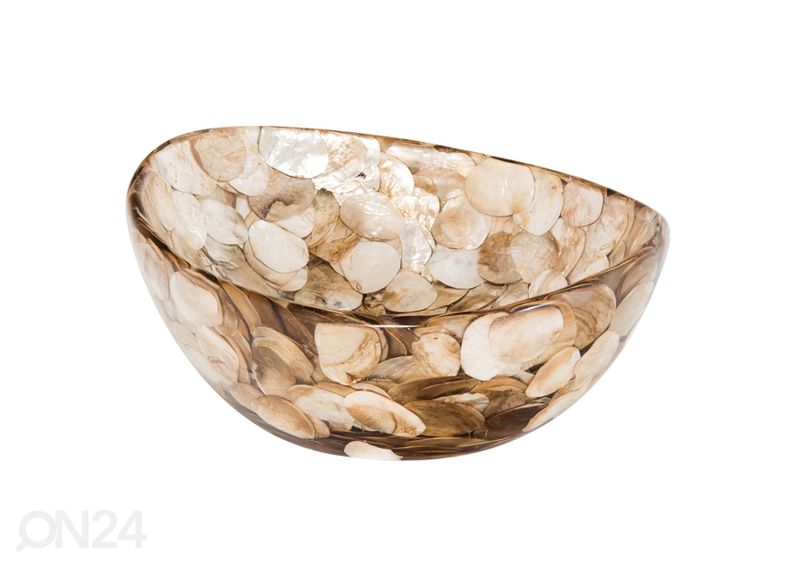 Умывальник с морскими ракушками увеличить