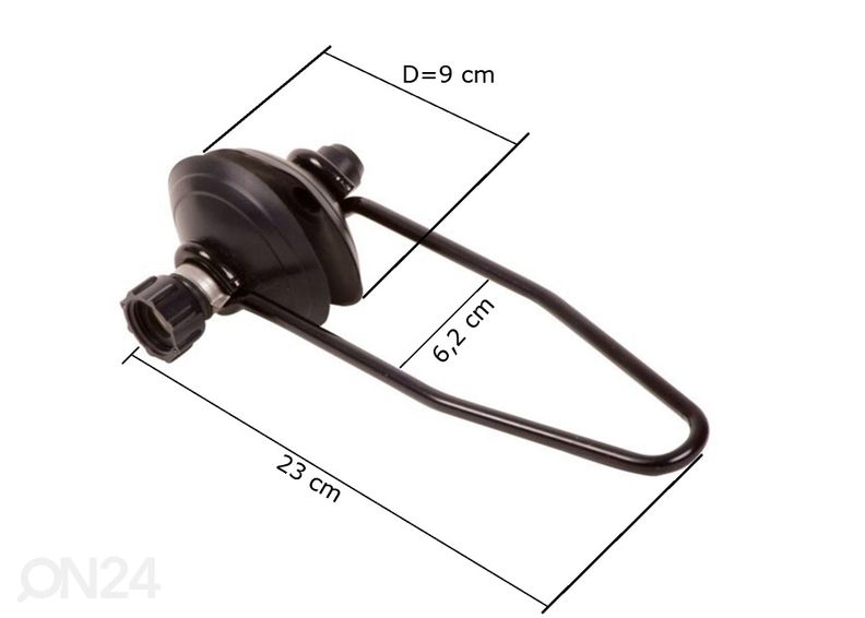 Универсальное приспособление для промывки кормового мотора увеличить