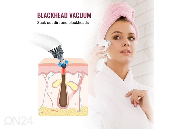 Устройство для очищения лица с вакуумом GESS Elastic увеличить