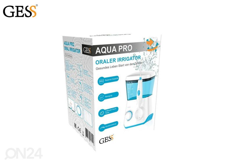 Устройство для чистки межзубных промежутков Irrigaatorite, GESS AQUA PRO увеличить