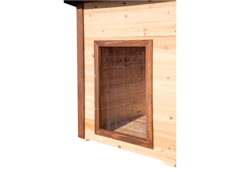 Утепленная собачья будка увеличить