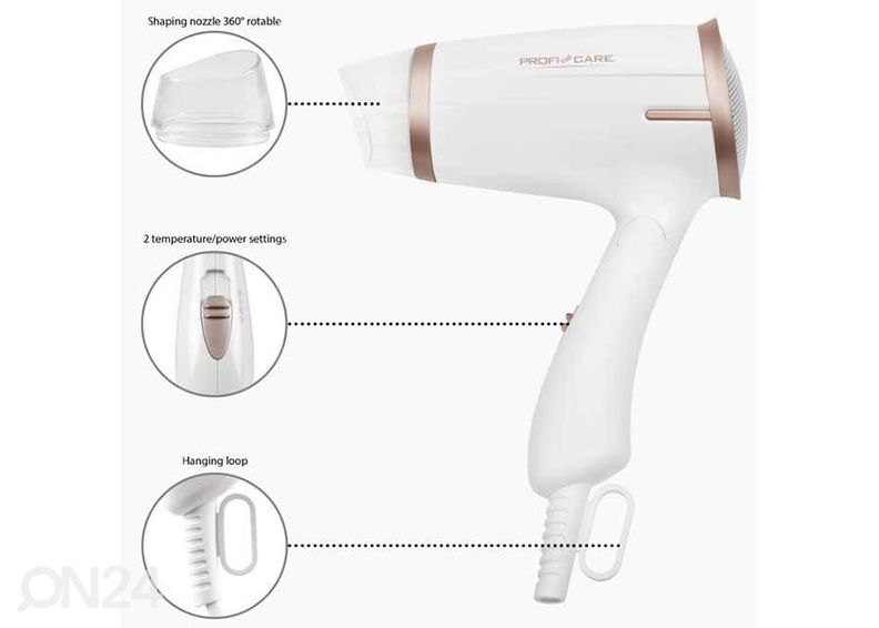 Фен ProfiCare PCHT3009W увеличить