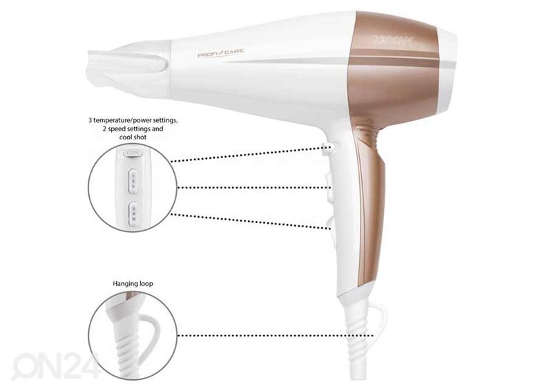 Фен ProfiCare PCHT3010 увеличить