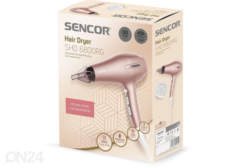 Фен Sencor SHD6800RG увеличить