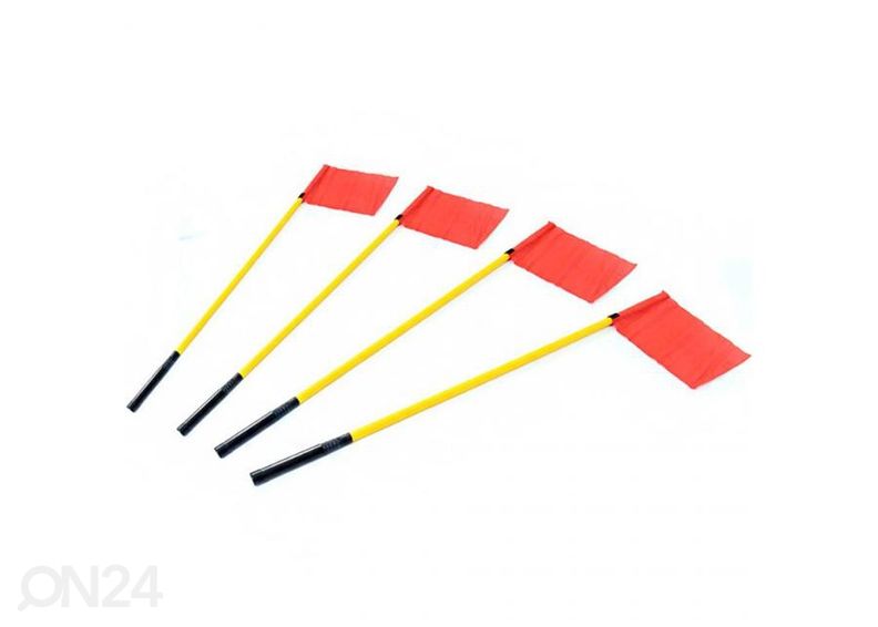 Флажки для разметки спортивной площадки с сумкой для хранения SMJ 170 см 4 шт увеличить