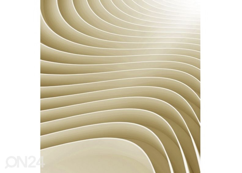 Флизелиновые фотообои Beige ripple 375x250 см увеличить