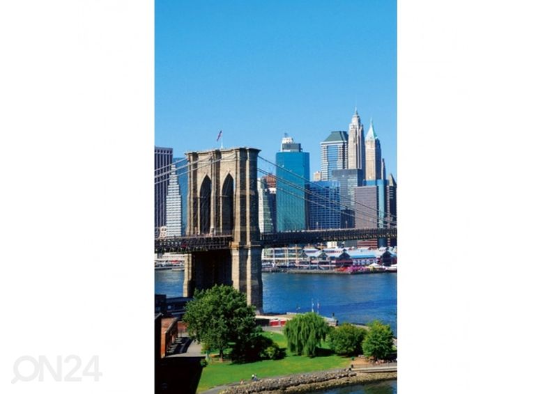 Флизелиновые фотообои Brooklyn bridge 150x250 см увеличить