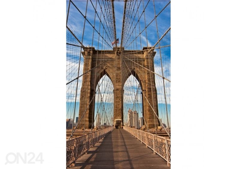 Флизелиновые фотообои Brooklyn bridge 150x250 см увеличить