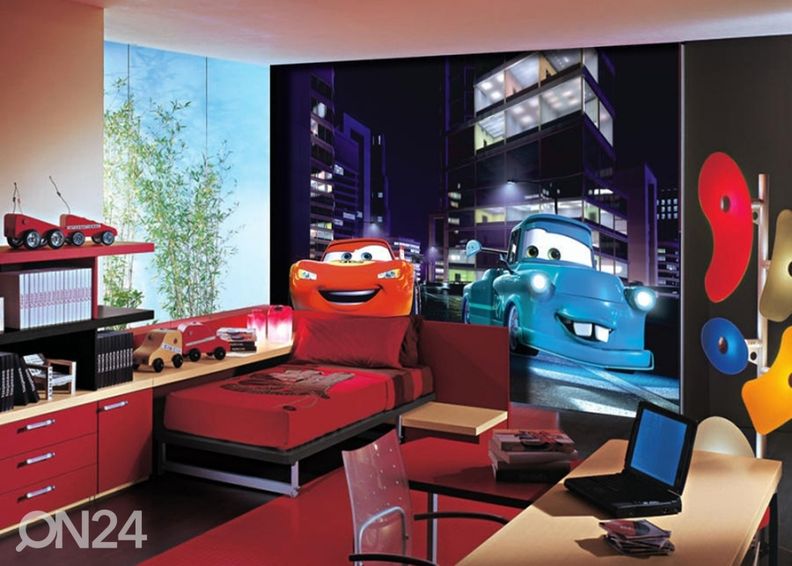 Флизелиновые фотообои Cars friends 360x270 см увеличить