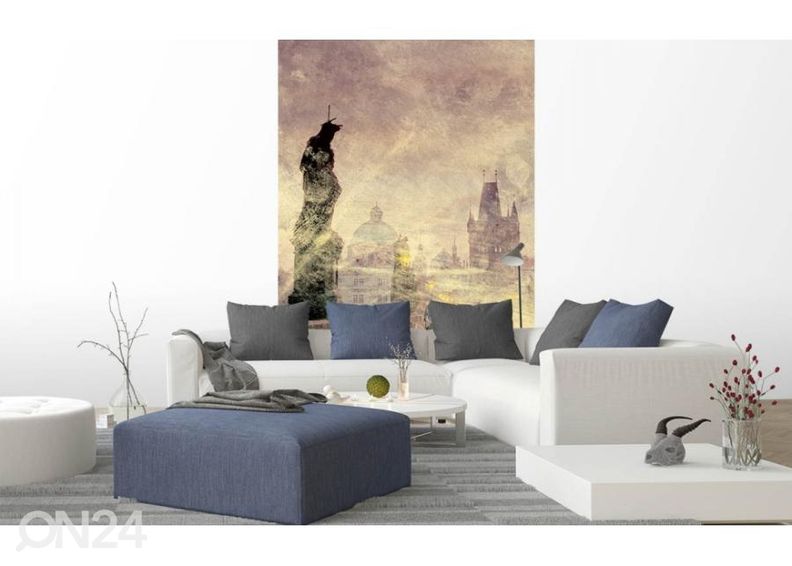 Флизелиновые фотообои Charles Bridge Abstract I 375x250 см увеличить