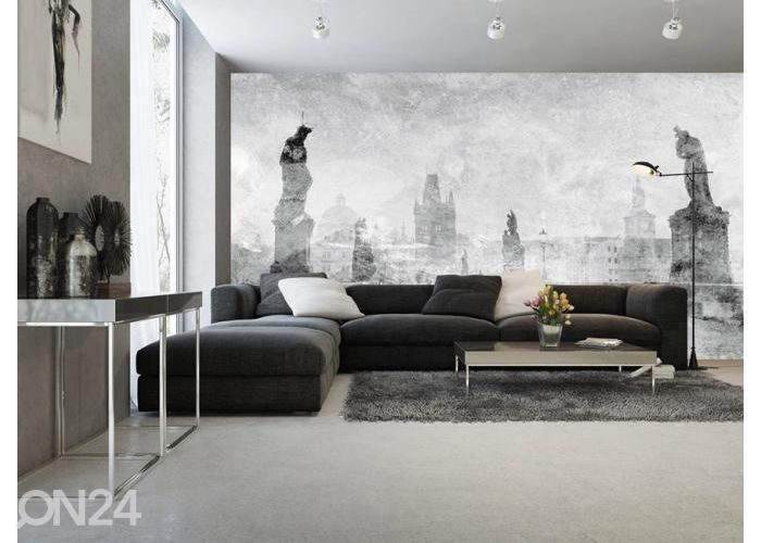 Флизелиновые фотообои Charles Bridge Abstract II 150x250 см увеличить