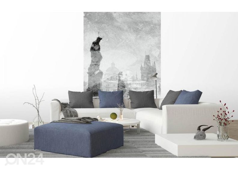 Флизелиновые фотообои Charles Bridge Abstract II 375x250 см увеличить