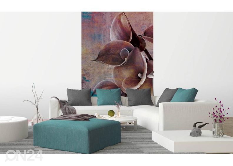 Флизелиновые фотообои Flower Abstract II 150x250 см увеличить