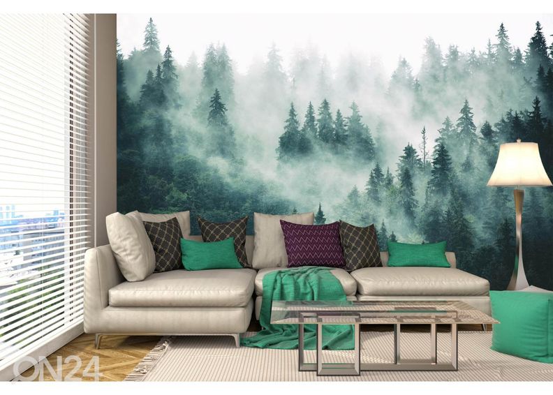 Флизелиновые фотообои Foggy Forest увеличить