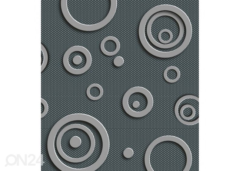 Флизелиновые фотообои Metal circles 225x250 см увеличить