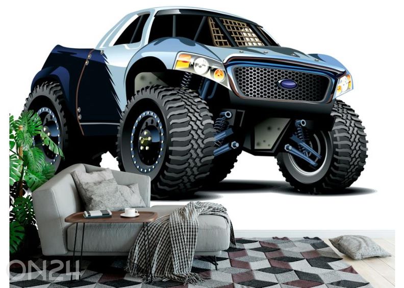 Флизелиновые фотообои Monster Truck 368x254 см увеличить