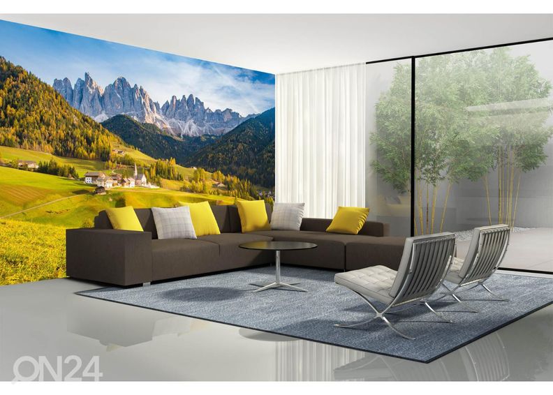 Флизелиновые фотообои Mountain Scenery увеличить