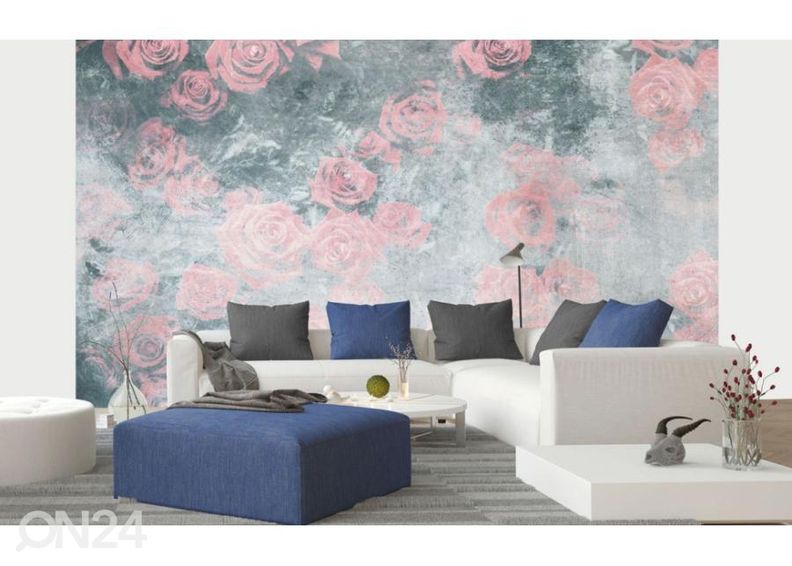 Флизелиновые фотообои Roses Abstract I 150x250 см увеличить