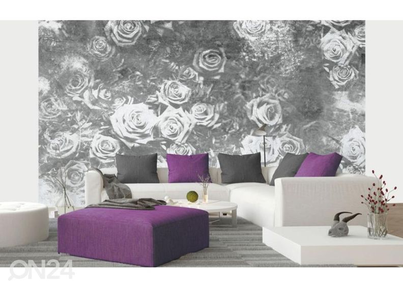 Флизелиновые фотообои Roses Abstract II 225x250 см увеличить
