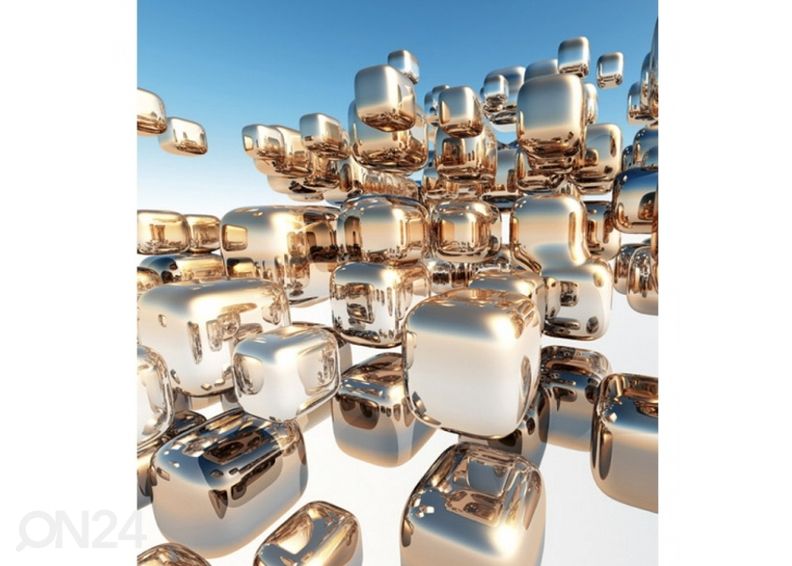Флизелиновые фотообои Silver cubes 150x250 см увеличить