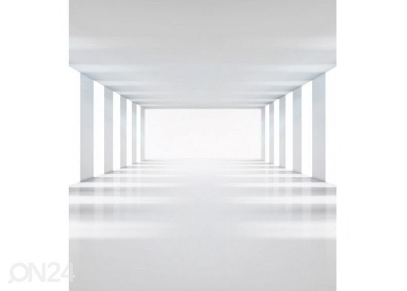 Флизелиновые фотообои White corridor 225x250 см увеличить