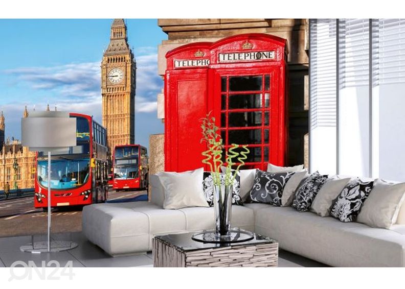 Флисовые обои Биг Бен 150x250 см увеличить