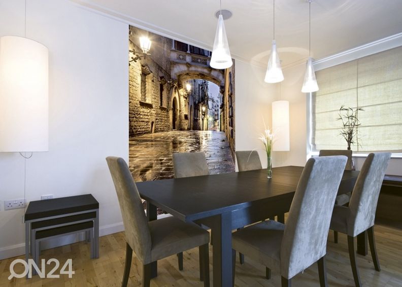 Флисовые обои "Ancient street" 225x250 см увеличить