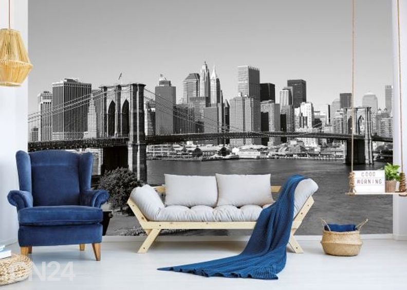 Флисовые фото-обои Manhattan gray 225x250 см увеличить