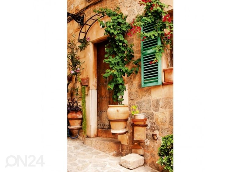 Флисовые фото-обои Street garden 150x250 см увеличить