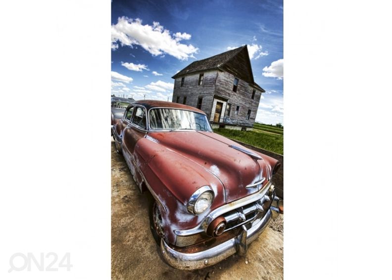Флисовые фото-обои Veteran car 375x250 см увеличить