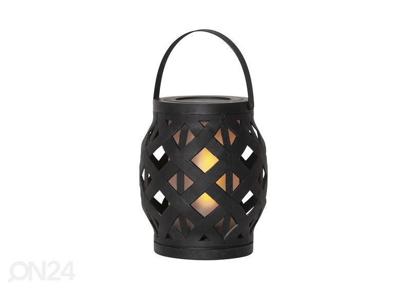 Фонарь Flame 16 см, черный увеличить