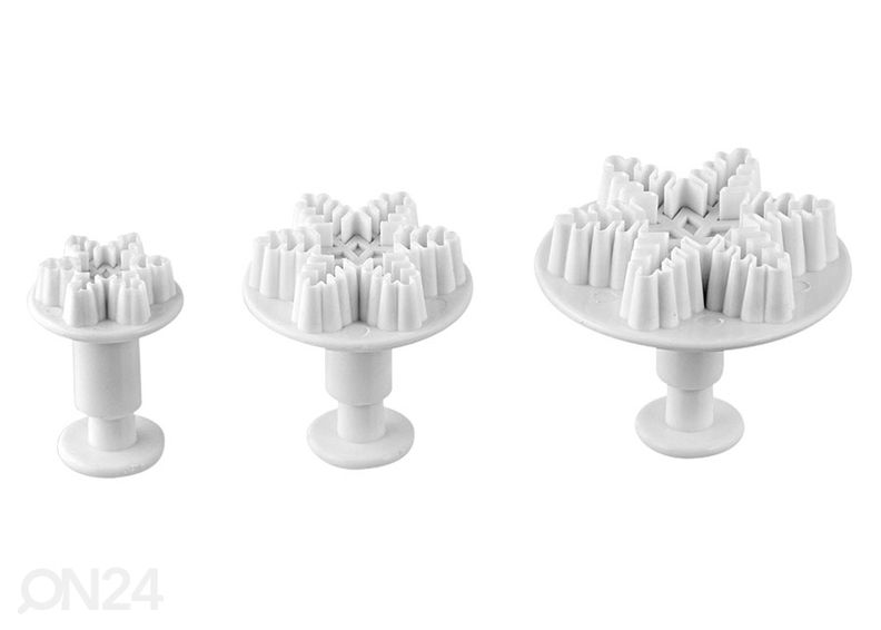 Формачки для марципана Снежинки увеличить