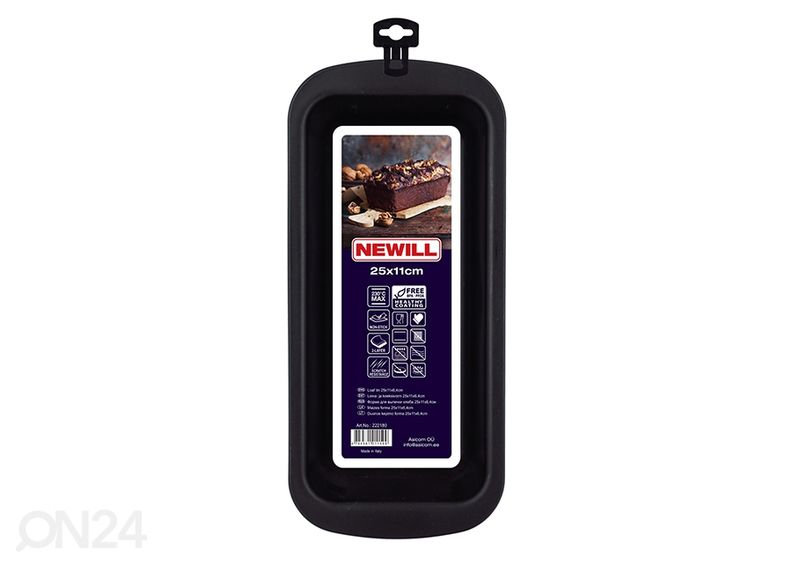 Форма для хлеба и кексов Newill 25x11x6,4 см увеличить