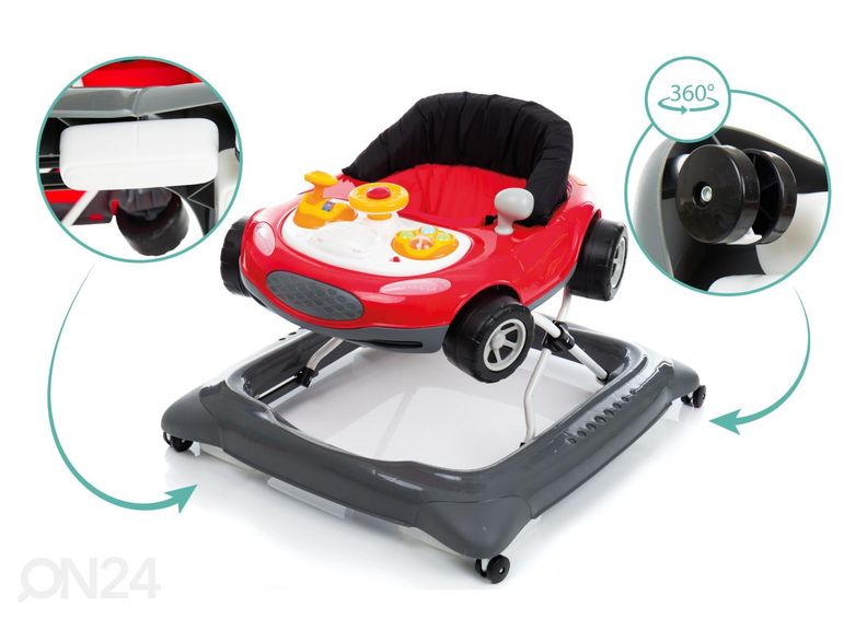Ходунки красный автомобиль , Fillikid увеличить