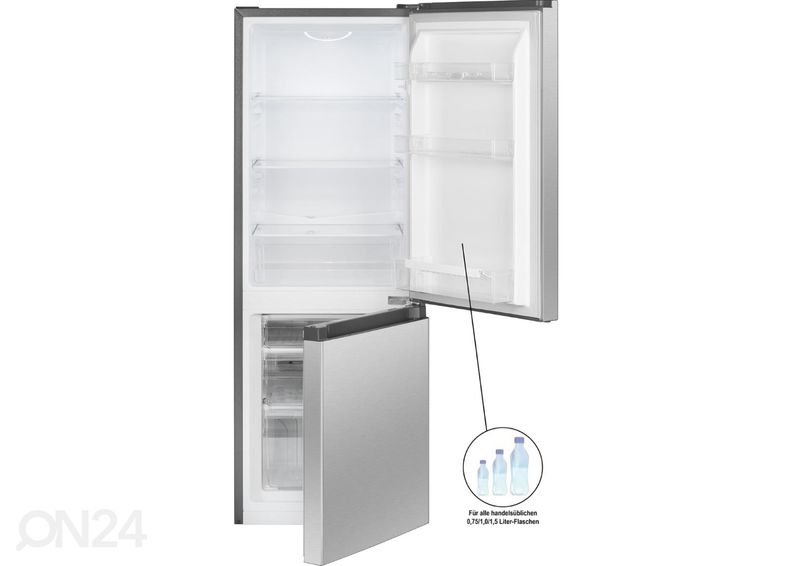 Холодильник Bomann KG320.2IX inox увеличить