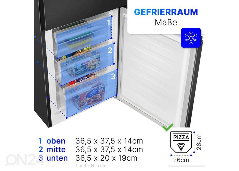 Холодильник Bomann KG7353SIX увеличить