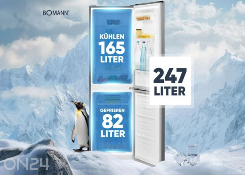 Холодильник Bomann KG7360IX увеличить