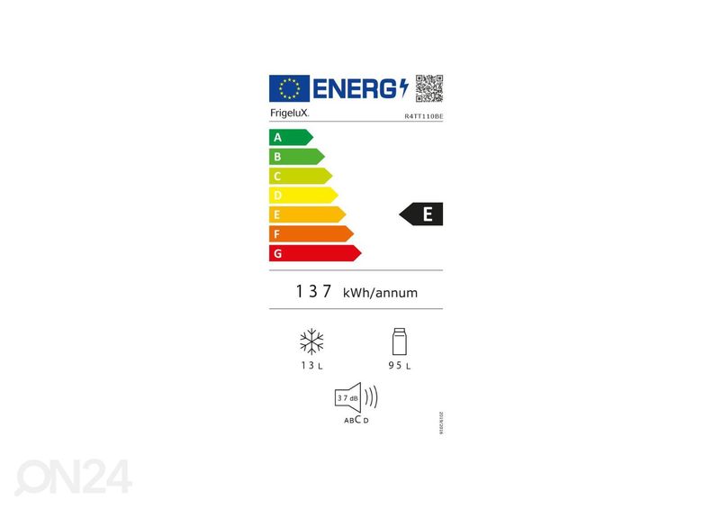 Холодильник Frigelux R4TT110BE увеличить